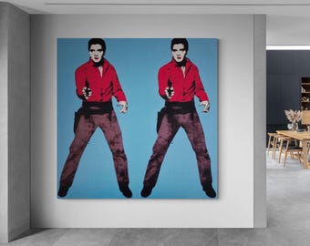 アンディ・ウォーホル、エルヴィス・プレスリー、オリジナル展覧会