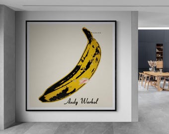 アンディ・ウォーホル バナナ ポップアート ポスター、アンディ