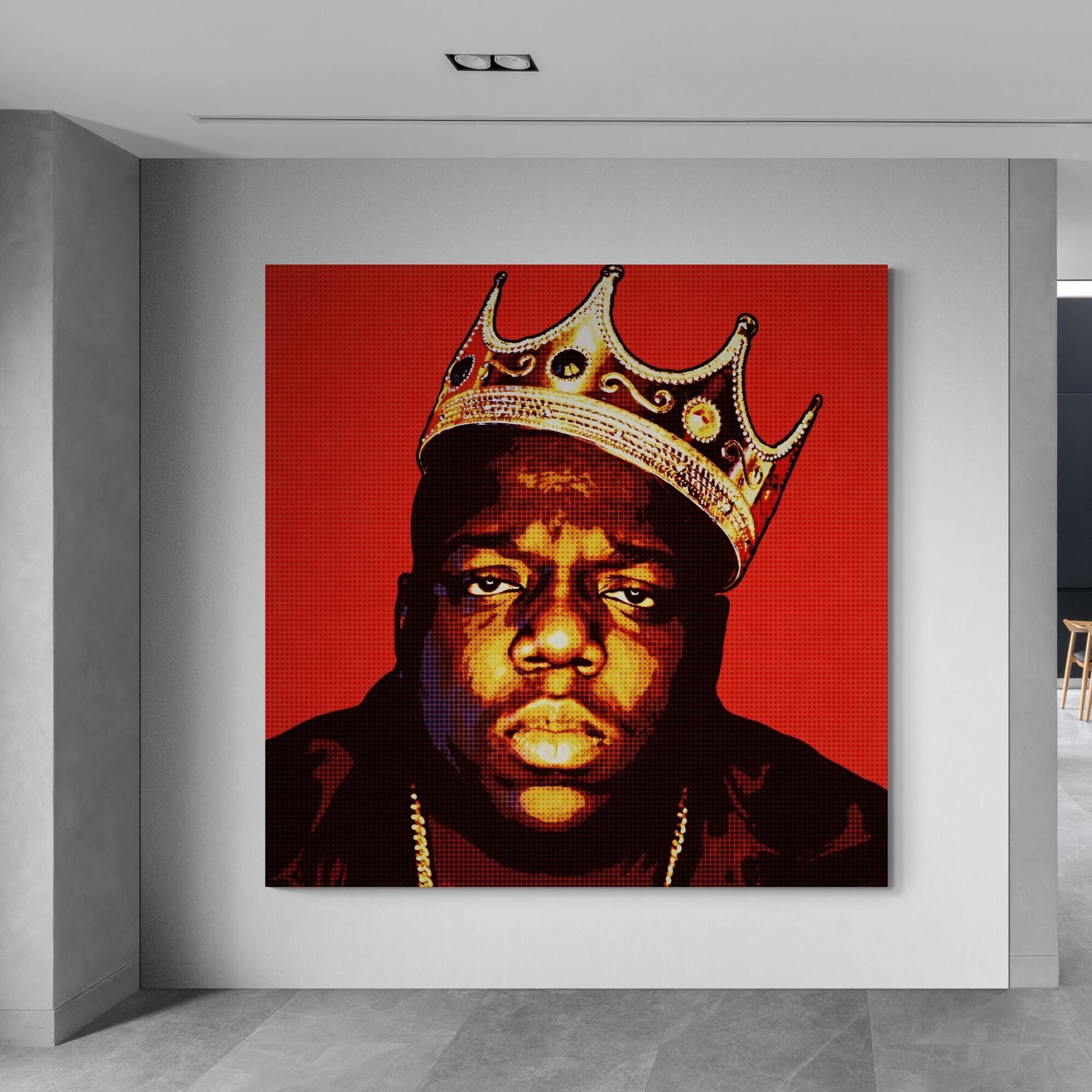 Notorious Big Painting - Etsy