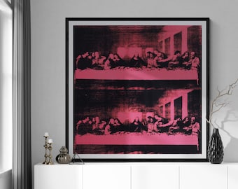 アンディ・ウォーホル - 最後の晩餐、カモフラージュ、ファインアート