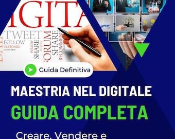 Digital Guide: How to Create, Sell and Promote Products Online | Ebook for Imprenditori Digitali