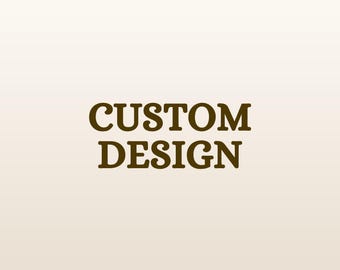 Custom Design, Fast Design, Custom Graphics, Merch or Apparel