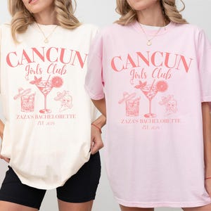 Cancun Bachelorette Party Shirt, Custom Location Final Fiesta Mexico Bachelorette Shirt, Custom Beach Bachelorette Party Shirt, Luxury Merch