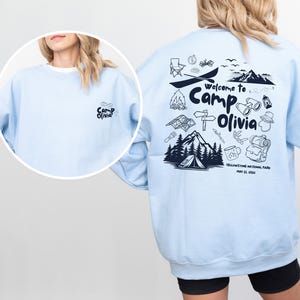 Sudadera personalizada para despedida de soltera, ideal como regalo de boda, viaje de chicas a la montaña, sudadera con capucha para despedida de soltera al aire libre, ideal como regalo de despedida de soltera. imagen 2
