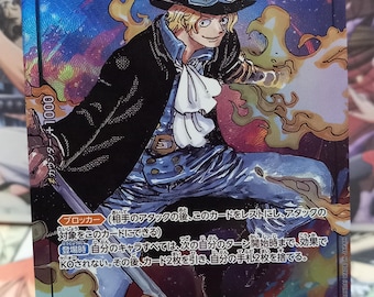 ONE PIECE サボ ホロカード ONE PIECE サボ ホロカード サボ（OP04-083）［SR-P（パラレル