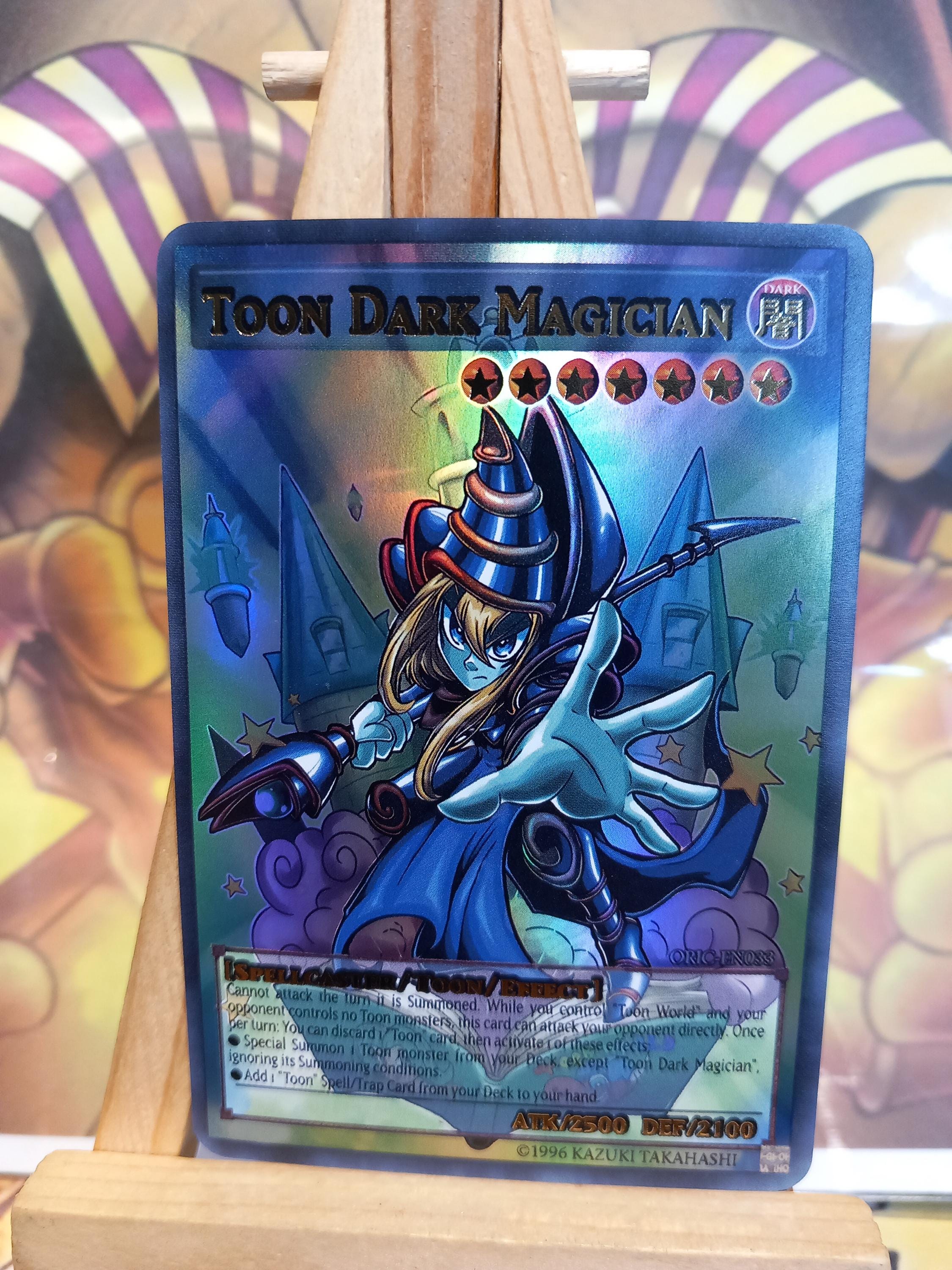 Toon Dark Magician Card - Etsy