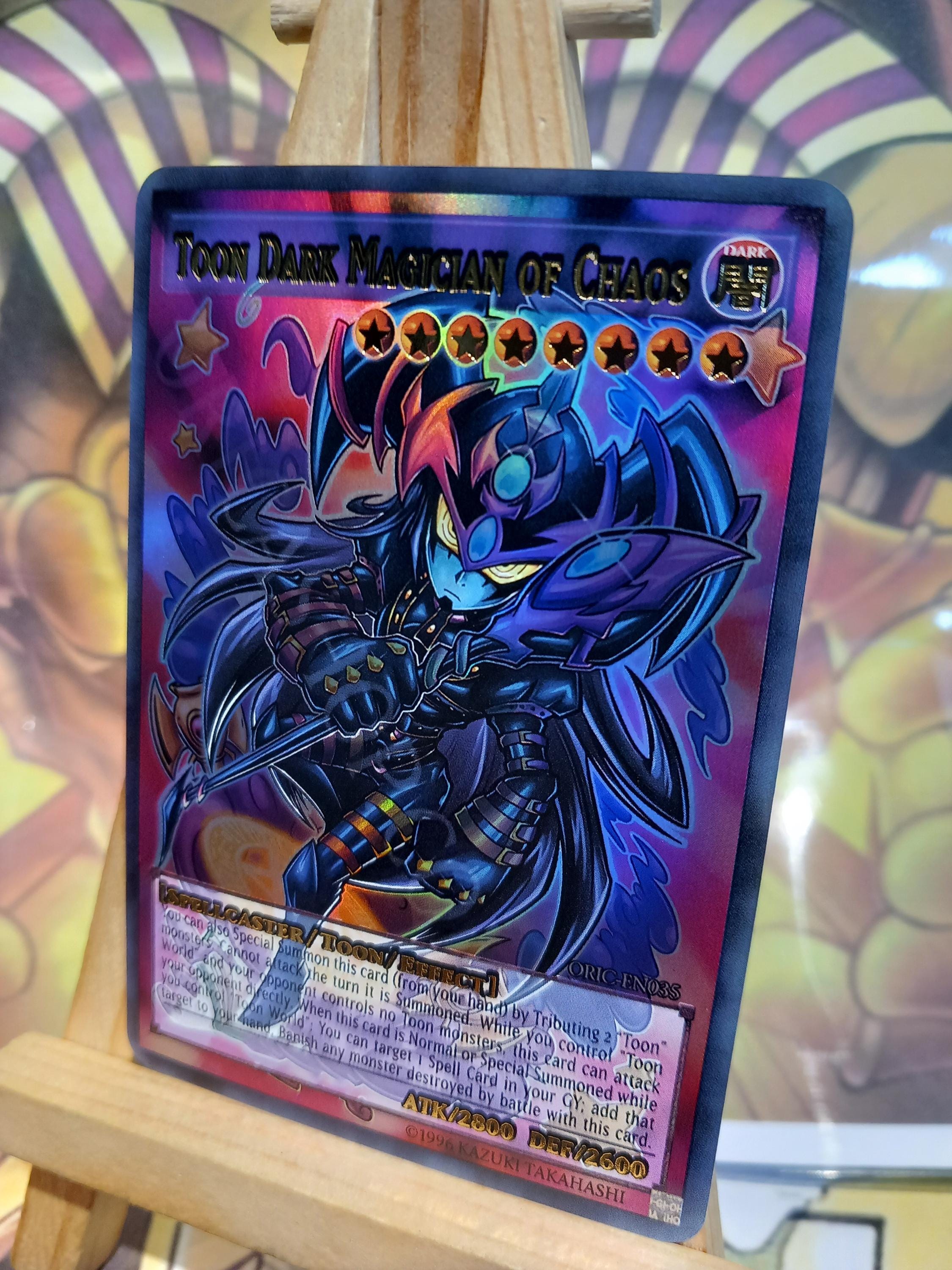 Toon Dark Magician of Chaos Card - Etsy