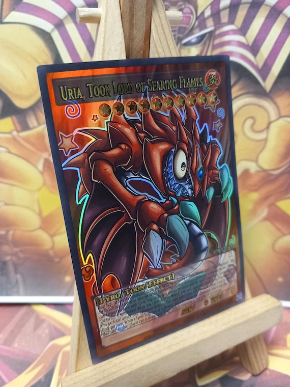 yugioh cards uria Uria, Lord of Searing Flames - SDSA-EN042 - Ultra Rare Oh trading and collectible card game (TCG/CCG) ikkytack's yugioh DIRT: Uria, Lord