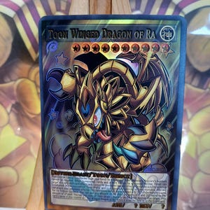 Toon Winged Dragon of Ra Karte