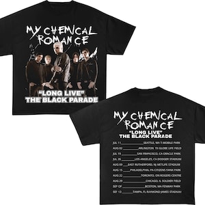 MY CHEMICAL ROMANCE Tour shirt, mcr shirt, my chemical romance, mcr, mcr merch, mcr gifts, danger days, mcr patch
