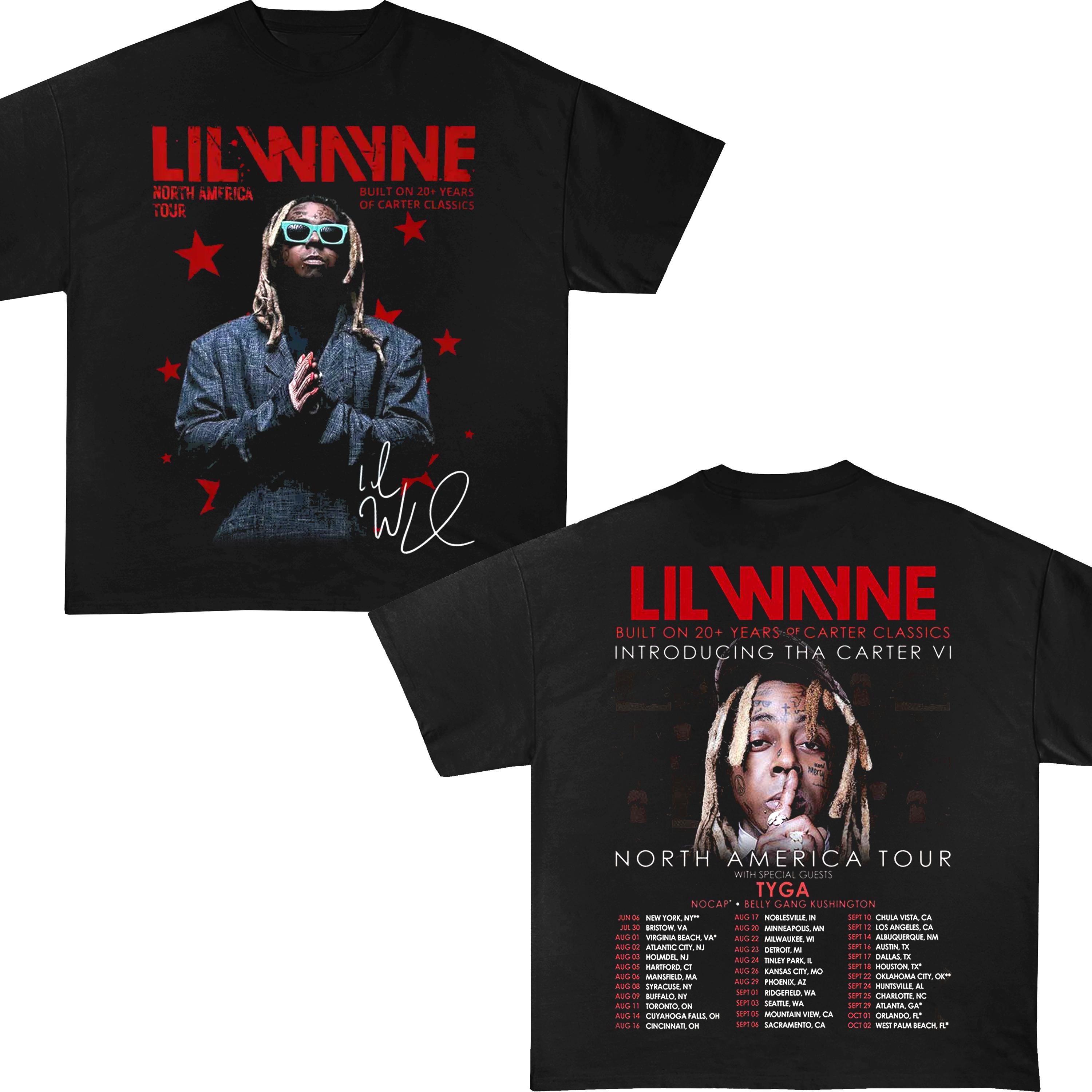 Lil Wayne Tha Carter VI Tour shirt Lil WAYNE Tour 2025 North America Tour Lil Wayne shirt T-Shirt Lil Wayne Merch