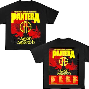 The Heaviest Tour Of The Summer Tour 2025 2 sided Shirt, Pantera The Heaviest Tour, Pantera Shirt, Pantera Fan Gift, Pantera Merch