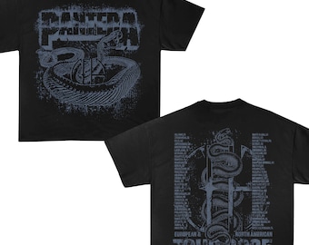 The Heaviest Tour Of The Summer Tour 2025 Shirt, Pantera The Heaviest Tour, Pantera Shirt, Pantera Fan Gift, Pantera Merch, Pantera Tee