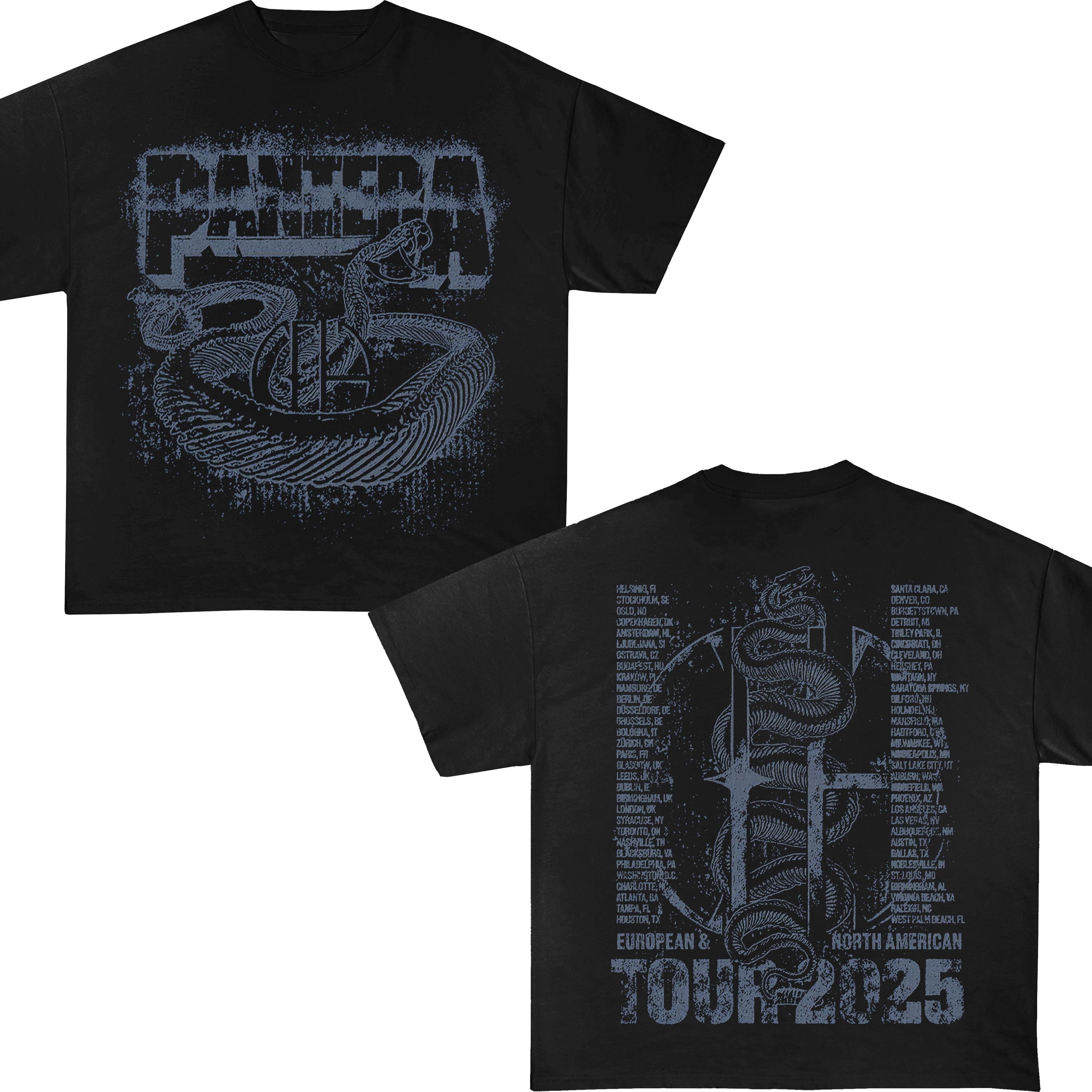 The Heaviest Tour of the Summer Tour 2025 Shirt, Pantera the