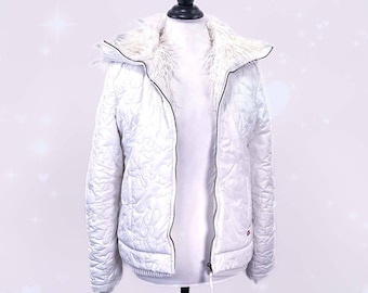 Y2K Miss Sixty Faux Fur Afghan Coat: Faux Suede Penny Lane Jacket