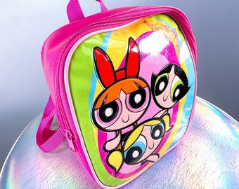 Y2K Powerpuff Girls Glitter Backpack
