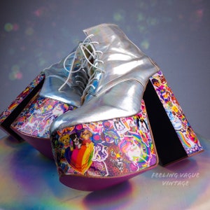 CUSTOM // 90's Iconic Lisa Frank Kawaii Holographic Glitter