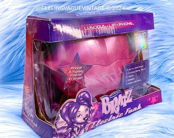 Teléfono Bratz rosa Y2K - Diseño de labios icónico - Caja original