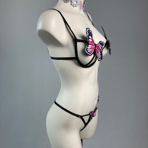 Butterfly Garden lingerie Set image 6