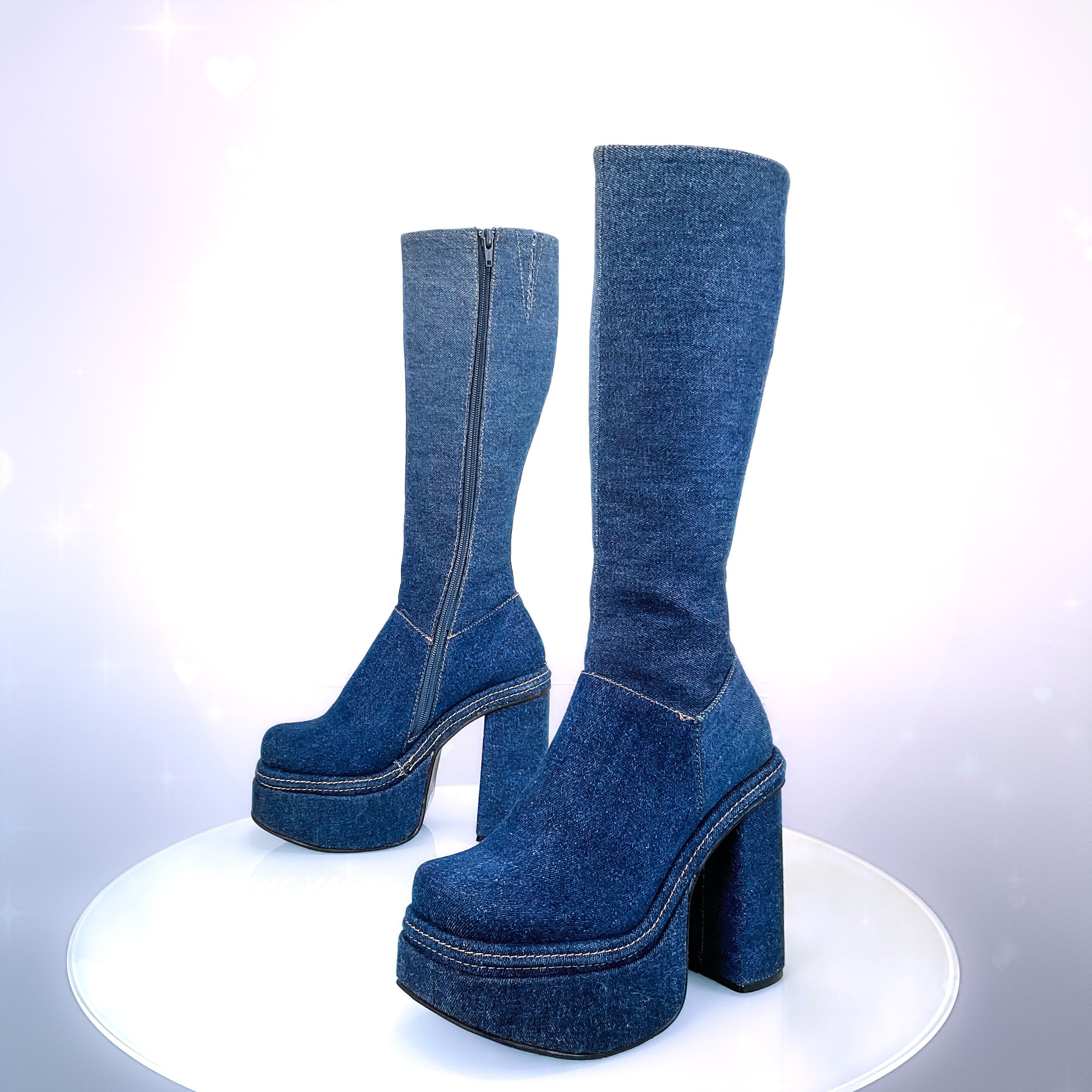 Vintage 90s Y2k Platform Boots - Etsy Vintage 90s Y2k Platform Boots - Etsy