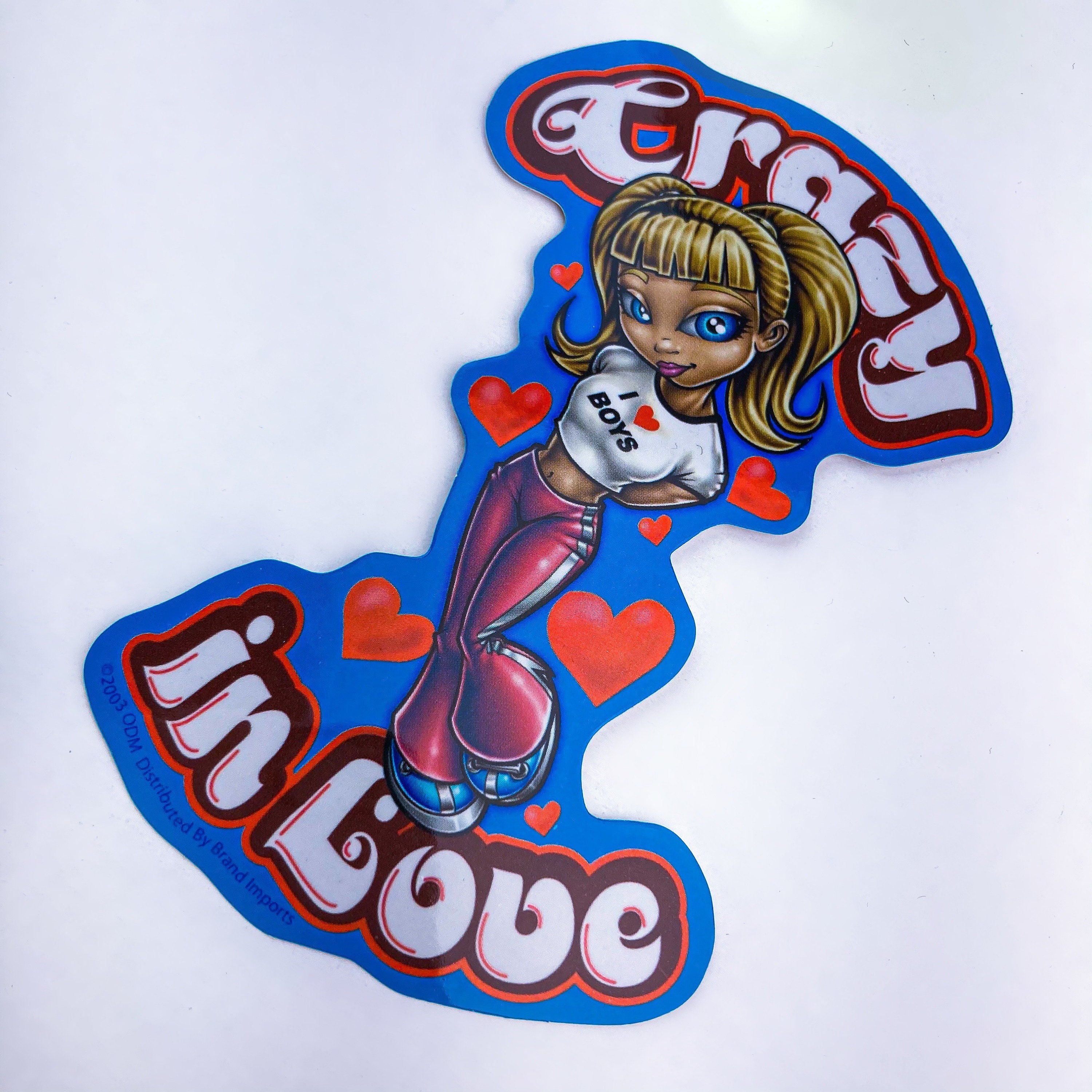 thumbnail image 2 of Y2K Girls Vintage Vending Machine Stickers Lot - Complete Set Of 15 (Rare 2003) 2 of 6