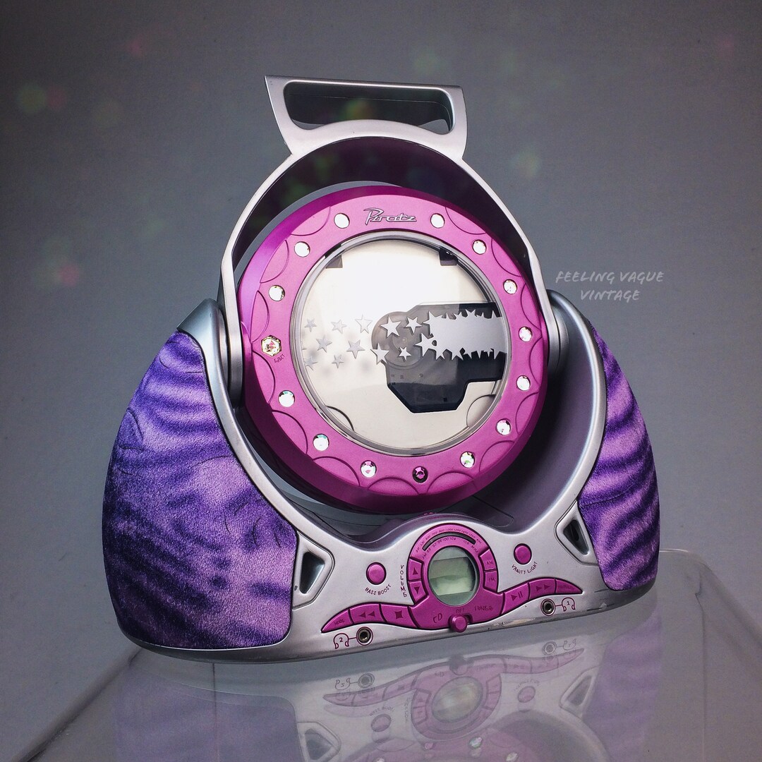 Y2K Bratz CD Player Radio Combo Boombox Stereo With Flip Etsy