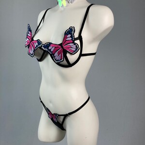 Butterfly Garden lingerie Set image 7