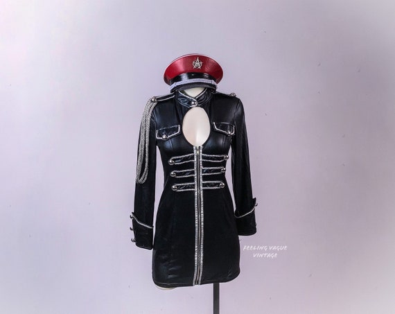 Captain Circus Trainer Officer Military Mini Dress