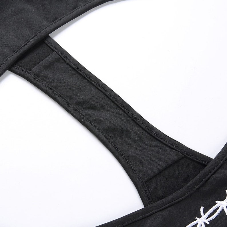 Barbed Wire Side Tie Thong