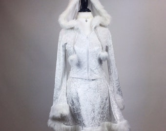 Vintage Hooded Dress - Etsy