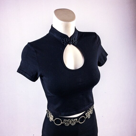 qipao crop top
