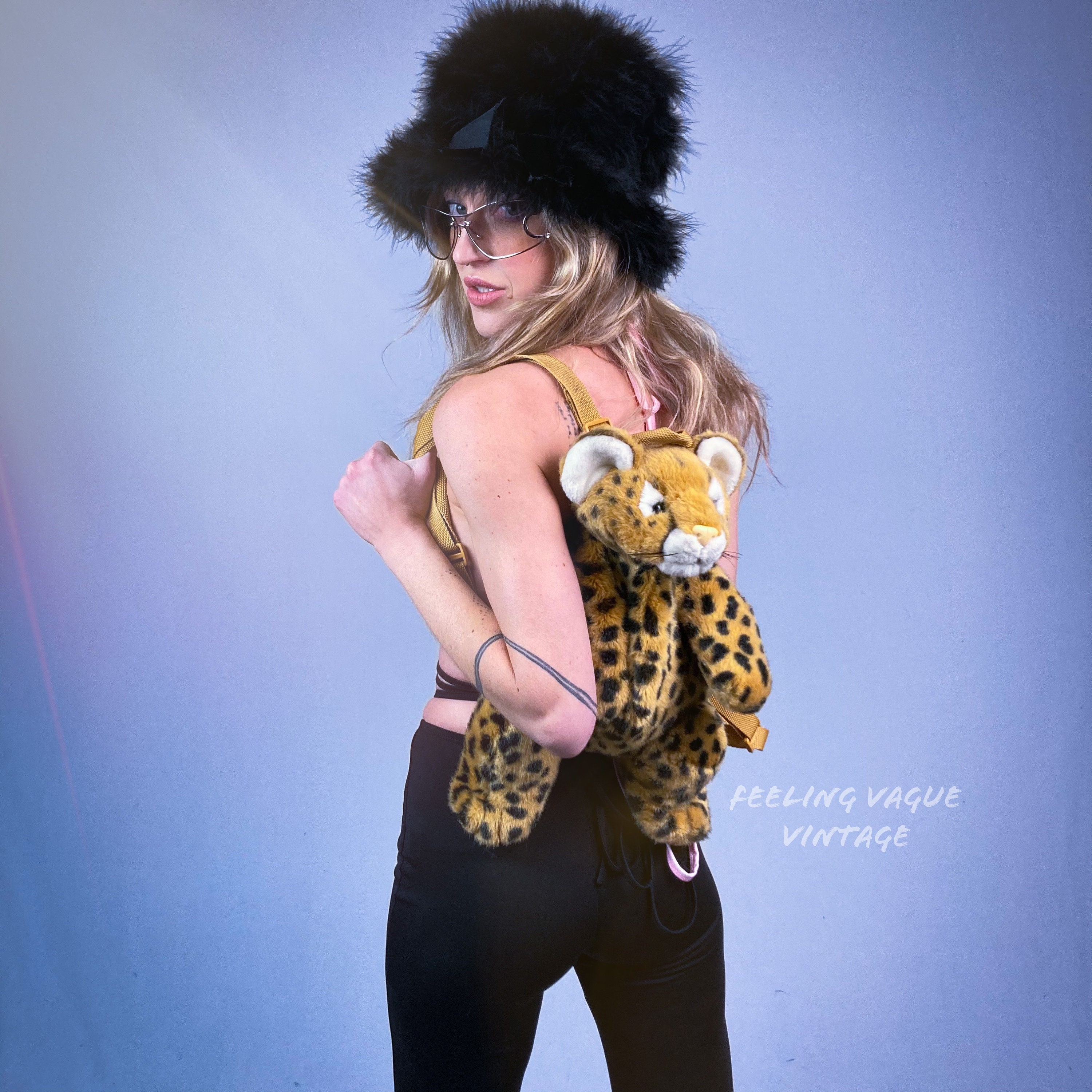 Hazel Upcycled Leopard Backpack – The Vintage Leopard