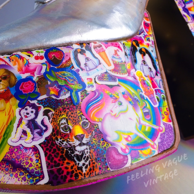 CUSTOM // 90's Iconic Lisa Frank Kawaii Holographic Etsy