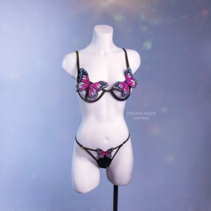 Butterfly Garden lingerie Set image 2