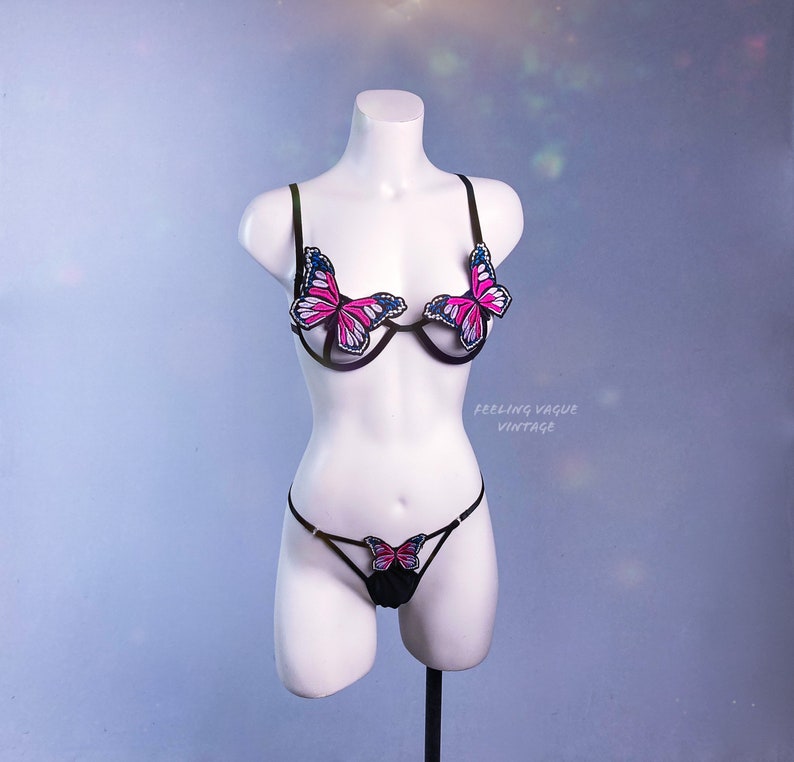 Butterfly Garden lingerie Set image 2