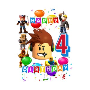 roblox birthday 4 png roblox happy birthday 4 png roblox birthday 3 png roblox happy birthday png bundle  Add your age template included