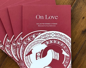 Illustrated Poetry Book: Romantic Gift for Book Lovers