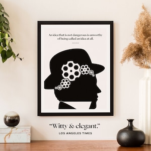 Oscar Wilde Literary Art Print, Philosophy Gift image 2