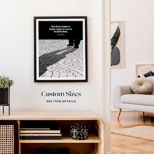 Charles Dickens Quote, Literary Art Print, Traveler Gift image 8