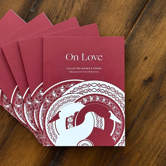 Illustrated Poetry Book: Romantic Gift for Book Lovers