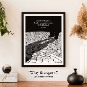 Charles Dickens Quote, Literary Art Print, Traveler Gift image 3