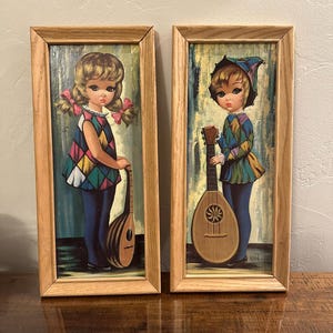1960s Big Eye Boy Print - Etsy