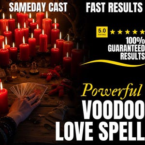 Powerful Voodoo Love Spell: Deep Bonding & Soul Tie Ritual