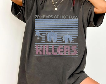 Comfort Colors The killers, retro music, vintage music, vintage style, tour shirt, music