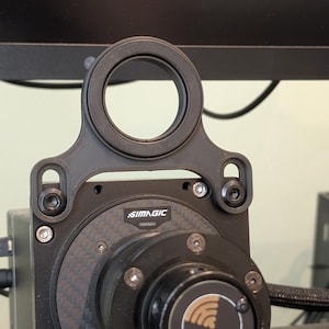 SIMAGIC Alpha Magnetic Phone Mount: Sim Racing Dashboard for MagSafe/Qi2