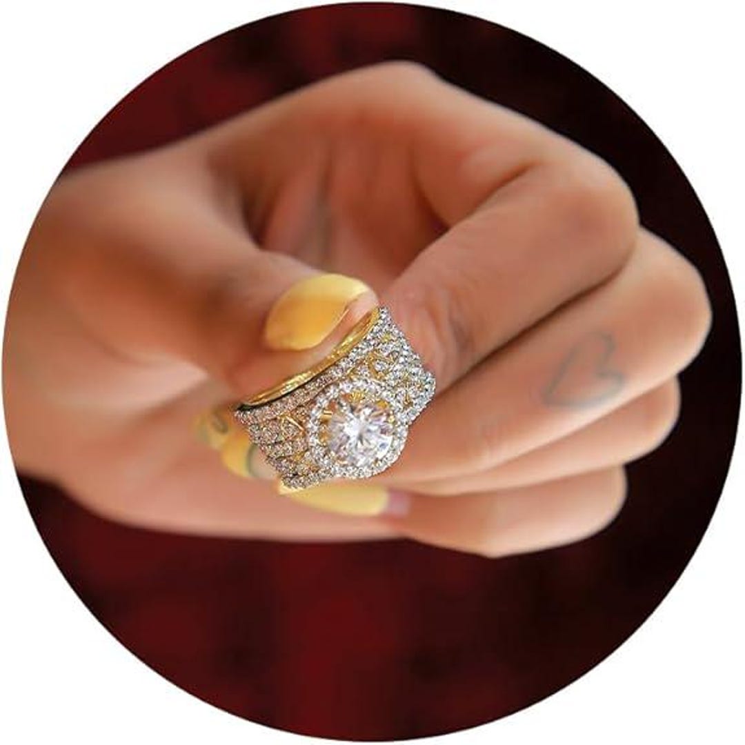 925 Sterling Silver Ring With 2.74 Carat Round DEF/VVS-VS Cvd Diamonds ...