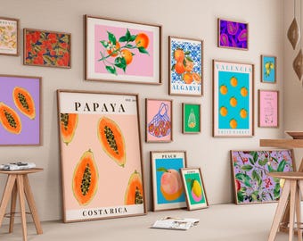 Plus de 70 000 reproductions d'art | Ensemble de décoration murale éclectique à télécharger