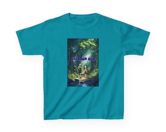 Illustration de la forêt d'Ella et d'Ava T-shirts enfant