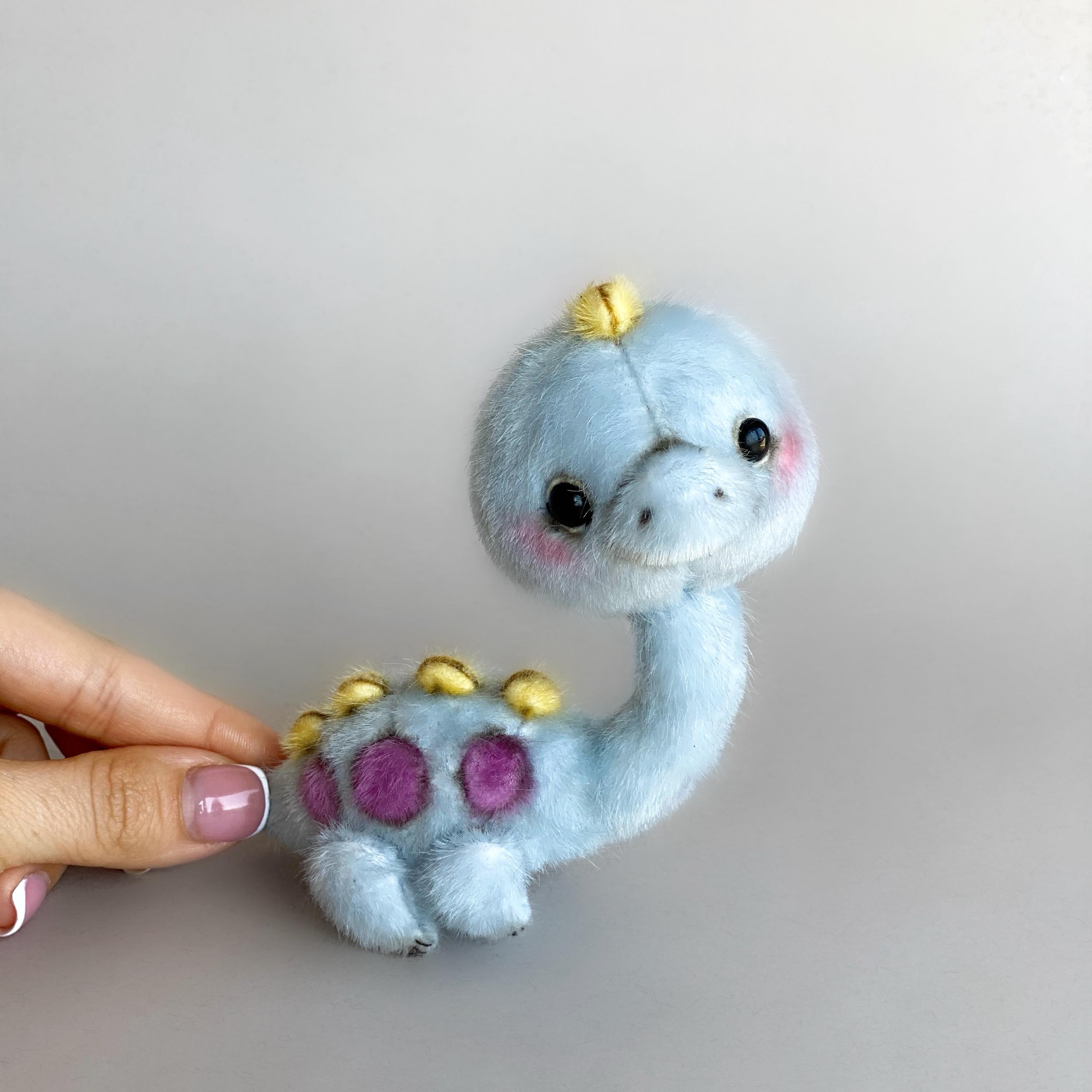 Brontosaurus PDF Sewing Pattern, Video Tutorial DIY Stuffed Toy Pattern ...