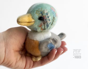 Wildente PDF Nähanleitung Wild Duck Nähanleitung mit Schnittmuster Nähanleitung Nähen Nähanleitung Nähen